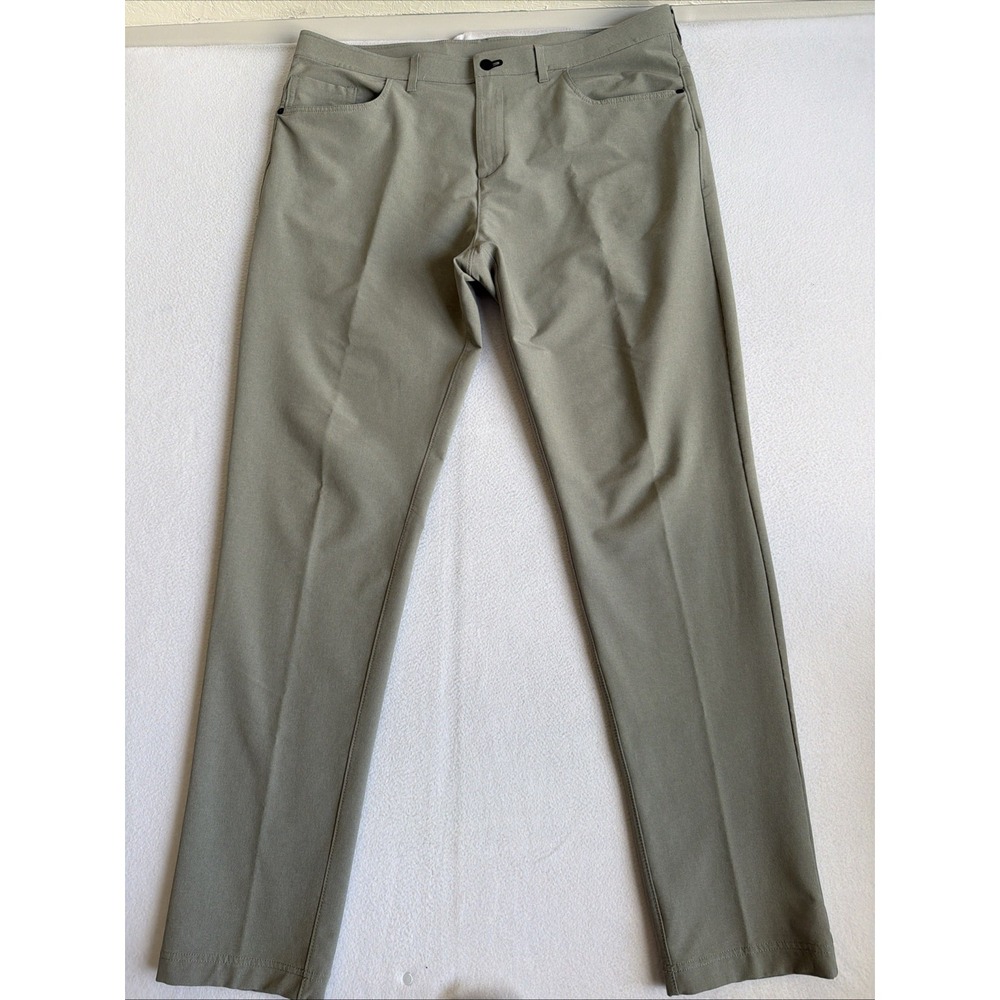 Public Rec All Day Every Day Pants Mens 40x36 Gray Tapered Leg Stretch